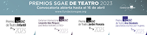Fundación SGAE Premios Teatro 2023 301x73