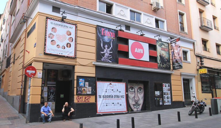 Imagen de archivo de la fachada del Teatro Alfil de Madrid