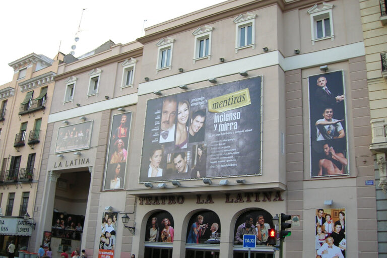 Imagen de archivo de la fachada del Teatro La Latina de Madrid
