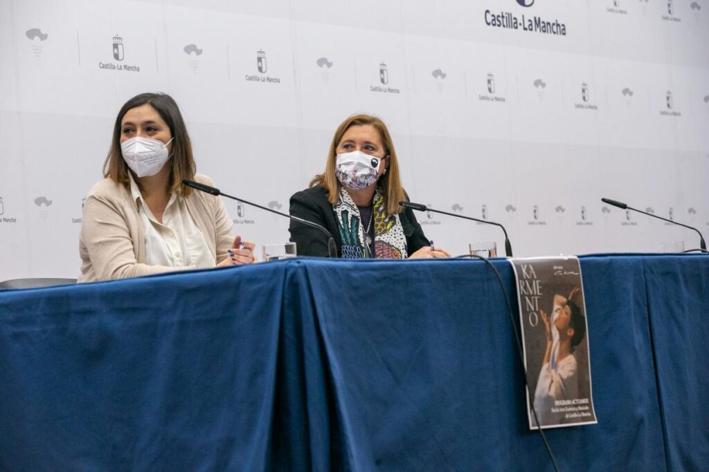 La consejera de Educación, Cultura y Deportes, Rosa Ana Rodríguez presentó la programación de ‘Primavera 2022’ de la Red de las Artes Escénicas y Musicales de Castilla-La Mancha