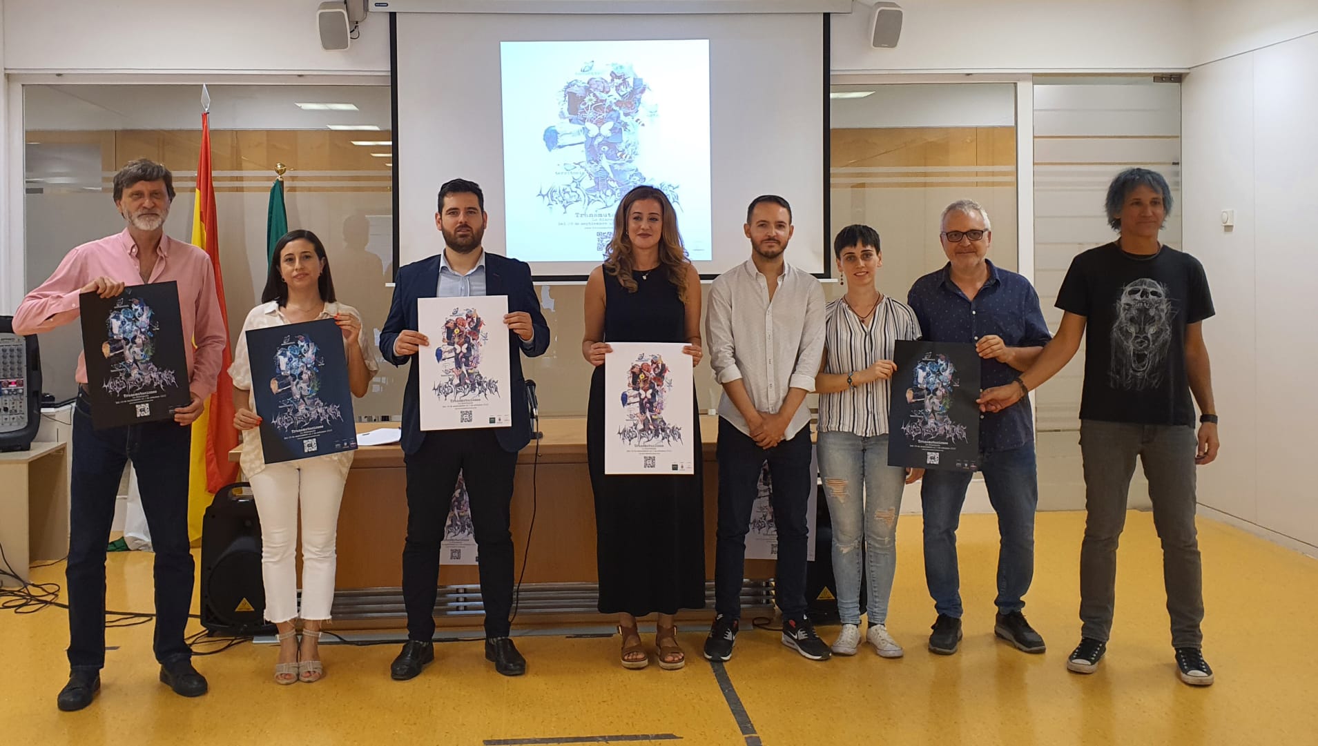 Fotografía de familia de la presentación