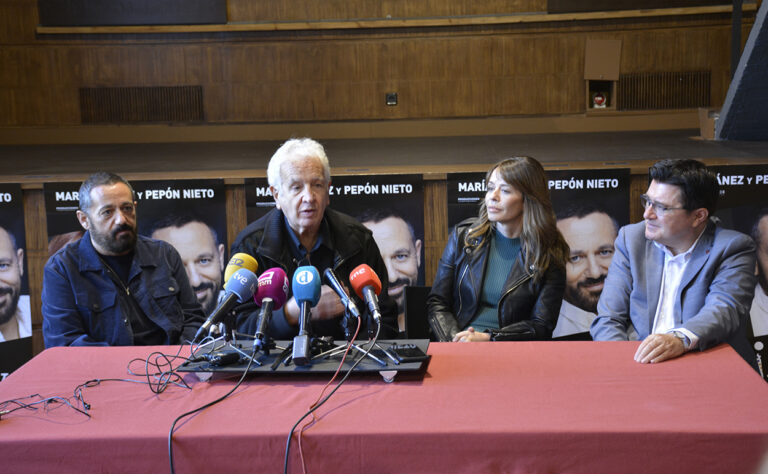 Momento de la rueda de prensa celebrada ayer en Toledo