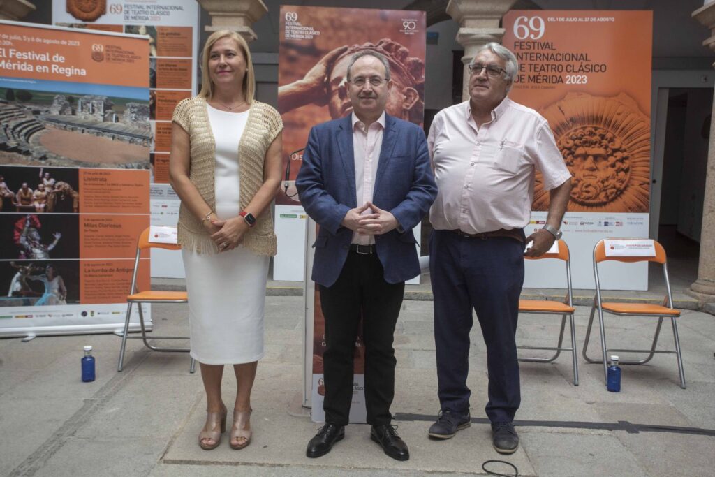 Momento de la presentación en la sede del Festival