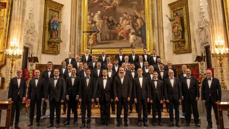 El Coro de Voces Graves de Madrid que junto al Coro de Jóvenes cerrarán el 19 la programación. 