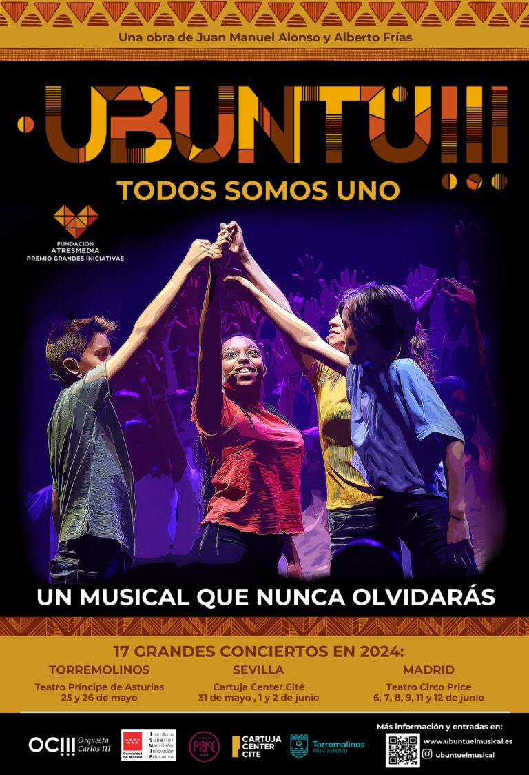 Cartel promocional del  musical