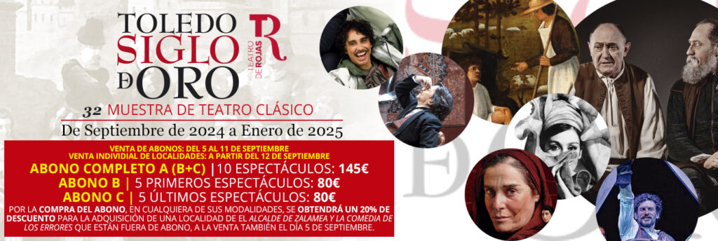 Imagen promocional del Ciclo de Teatro Clásico