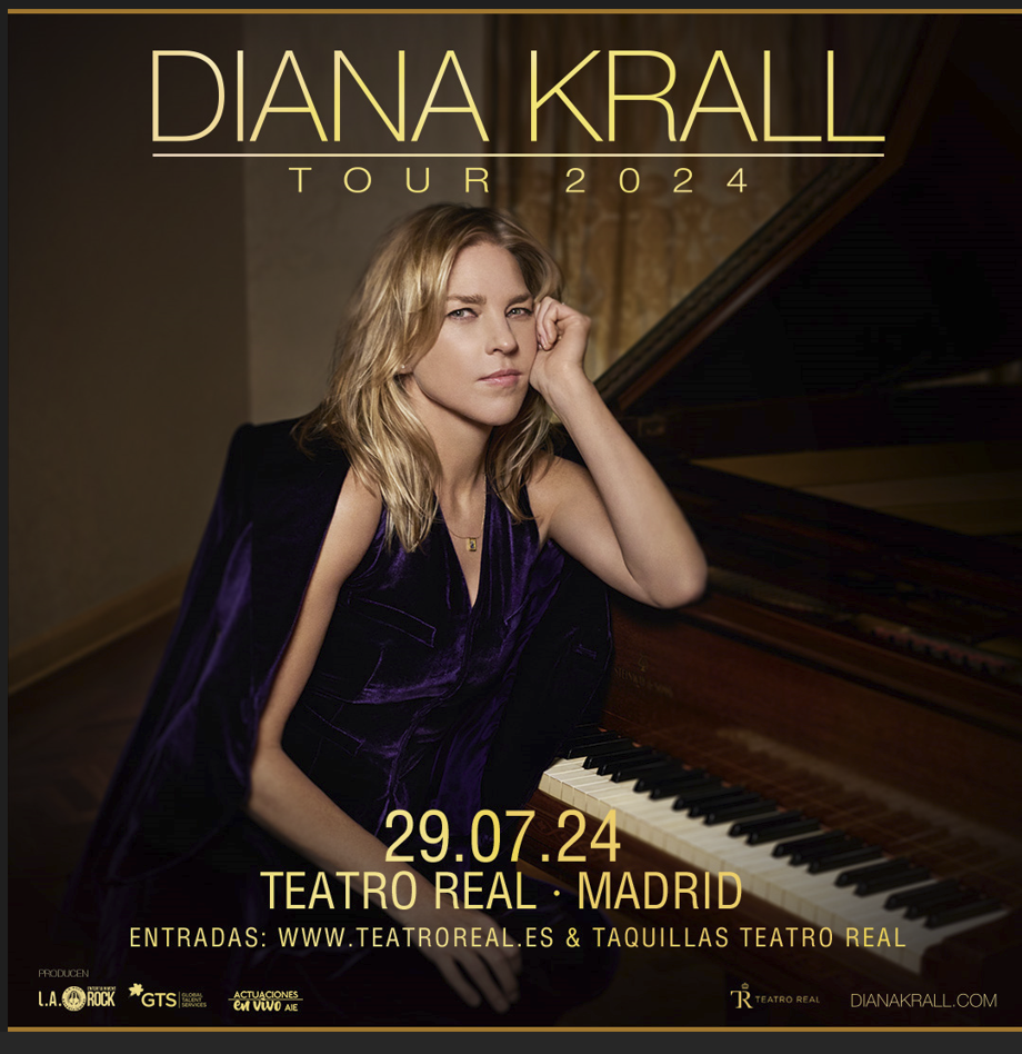 Imagen promocional de Diana Krall