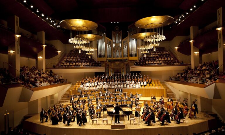 La Orquesta Carlos III durante un concierto