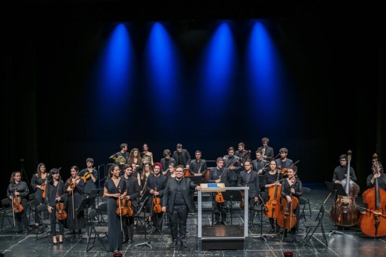 La Atlántida Chamber Orchestra durante una de sus actuaciones