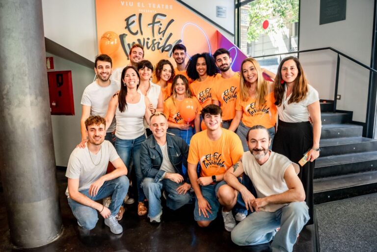 Presentación del elenco que protagonizará "El hilo invisible, el musical"