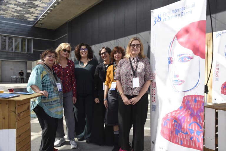 Fotografía de familia de la representación andaluza en Huesca