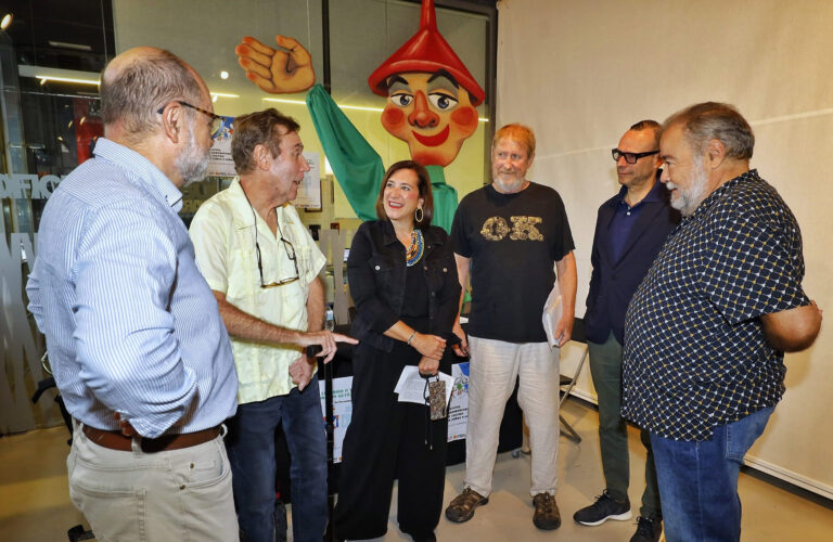 Imagen de la presentación de la programación del Teatro Arbole de Zaragoza