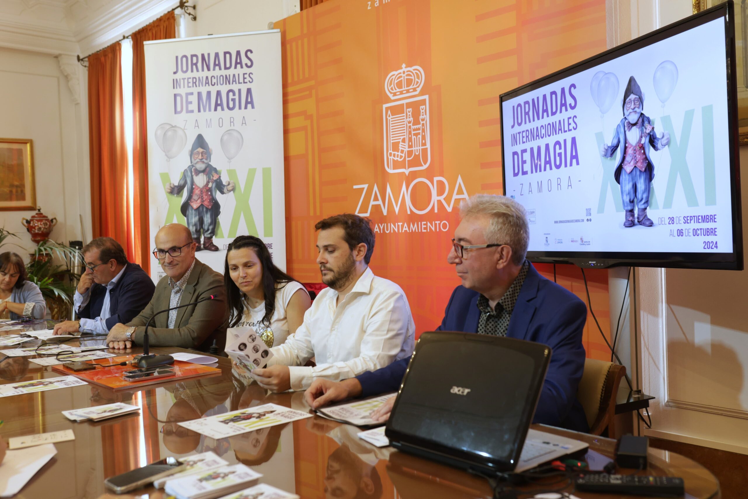 Presentación de las Jornadas Internacionales de Magia en Zamora