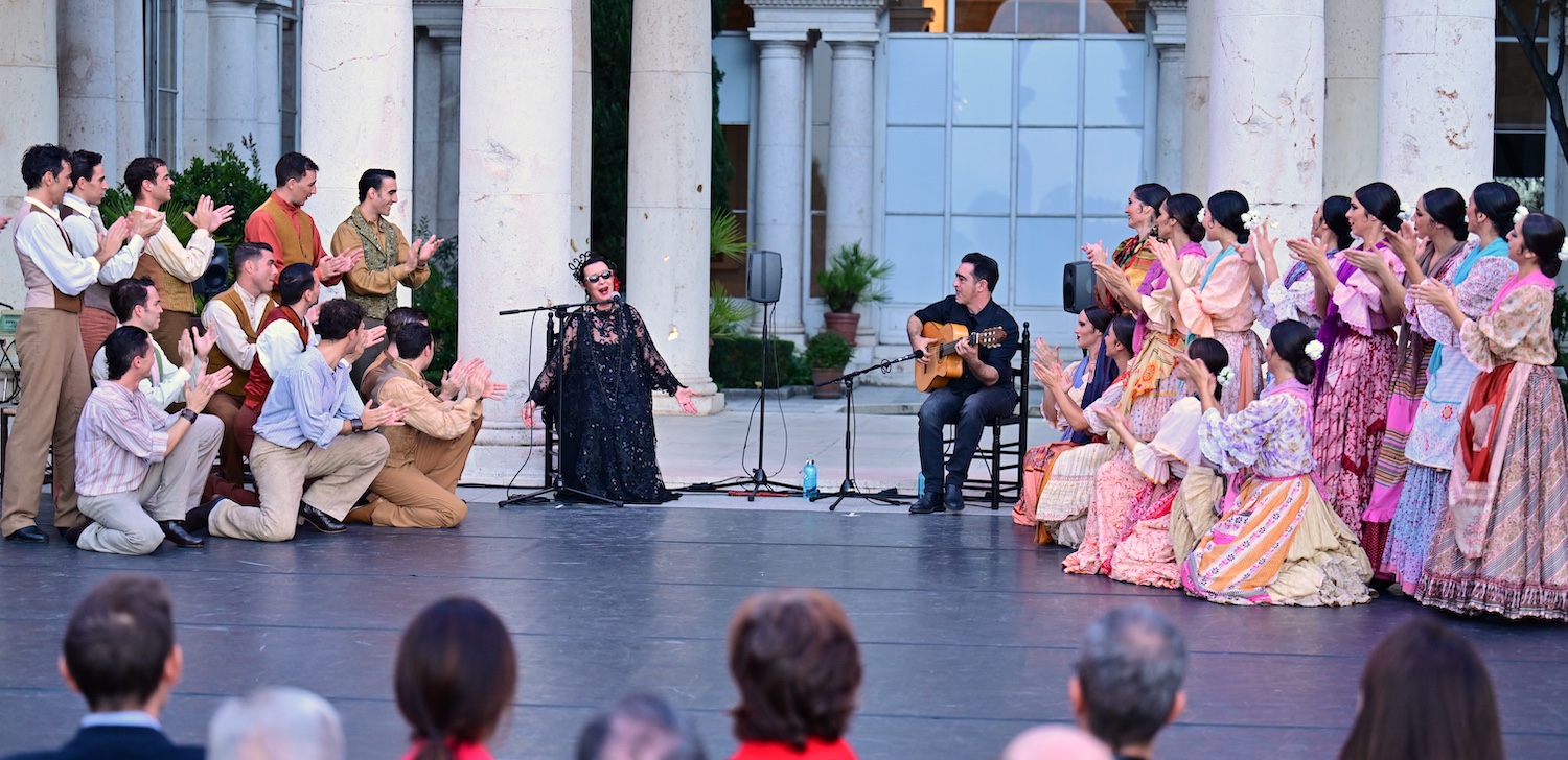 Un momento de la participación del Ballet Nacional de España junto a Martirio