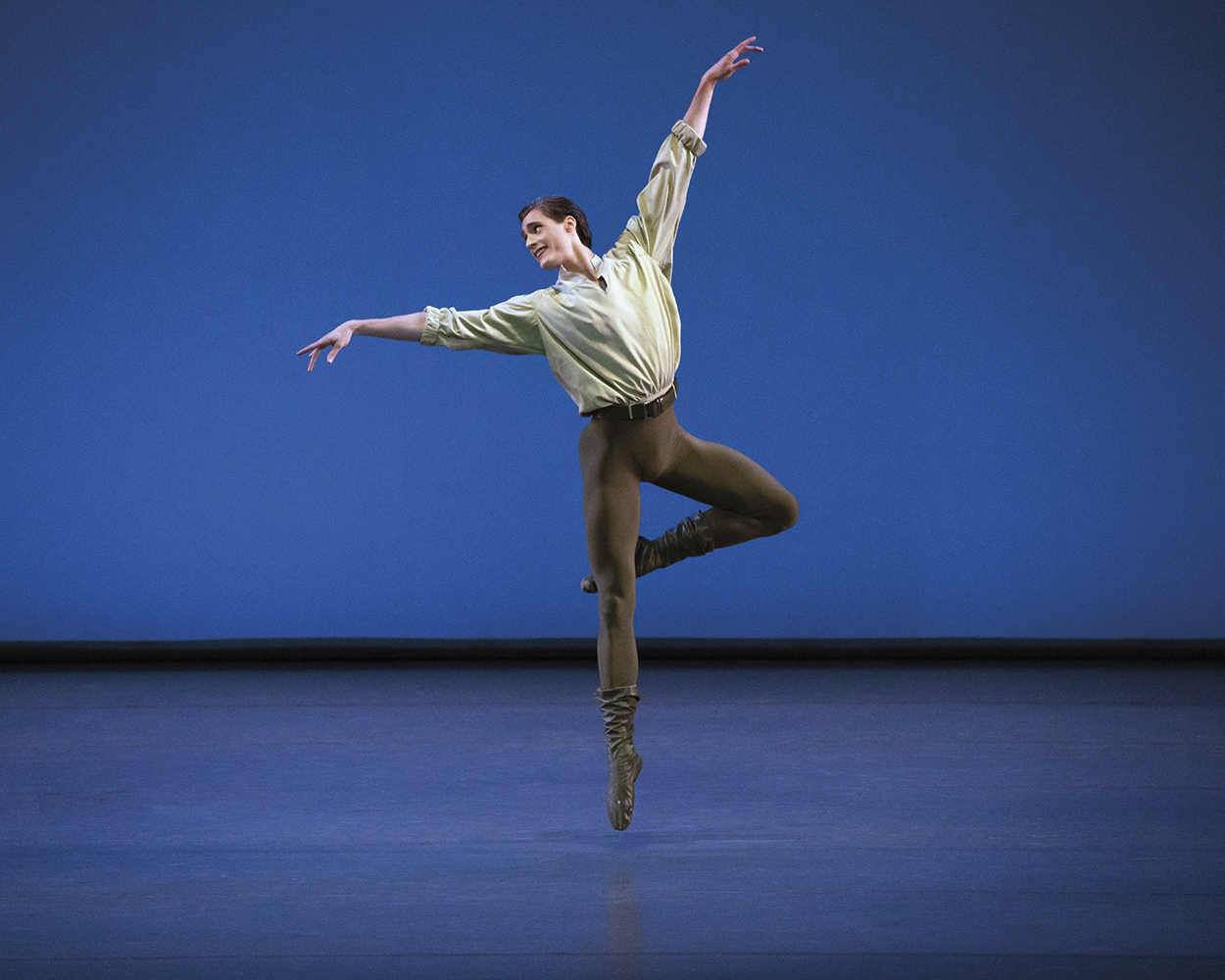 Aarón Sanz in Jerome Robbins’ Dances at a Gathering