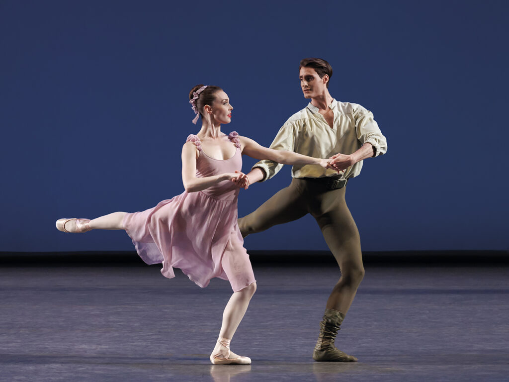 Emilie Gerrity and Aarón Sanz in Dances at a Gathering