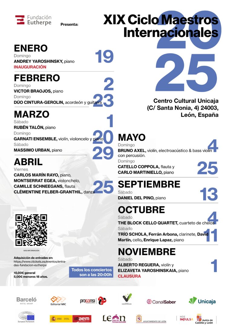 Programa de conciertos