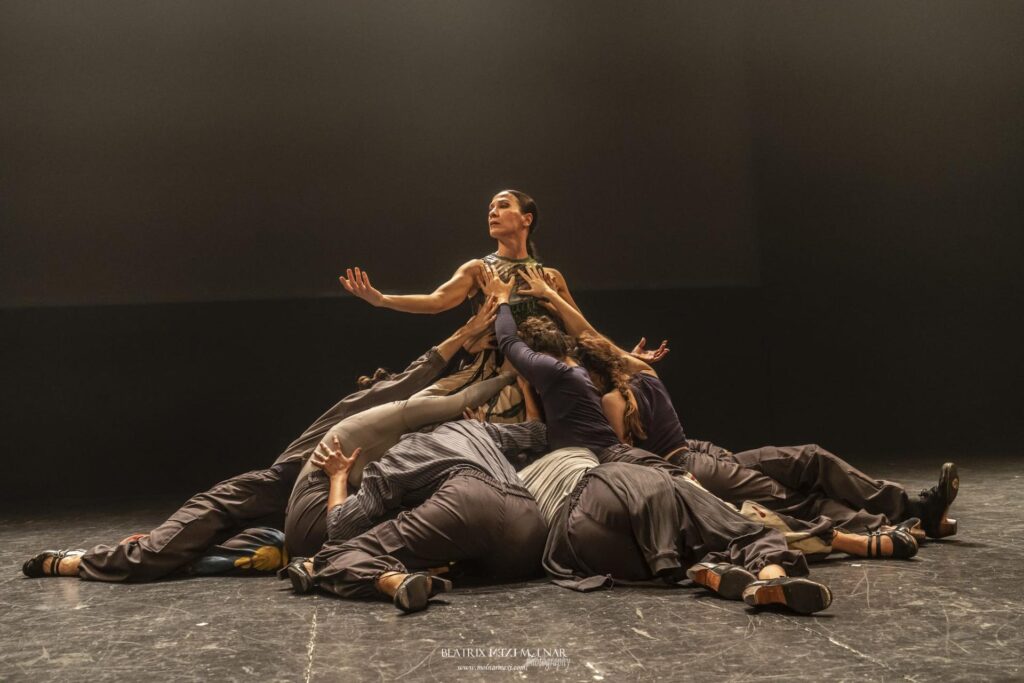 Imagen de escena de Fronteras en el aire, de Ángel Rojas Dance Project